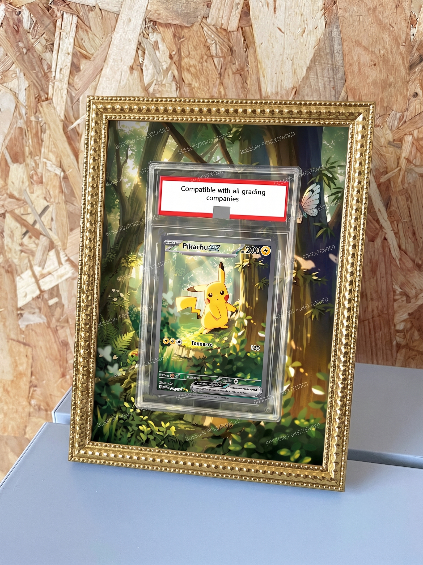 pokemon card gold border Holder ASC 276 / mC 764 / Pikachu – PokeXtended Qty:2 Packs Game_Pokemon TCG Live Recommended For Ages 15+ Pokemon Detective Pikachu Case