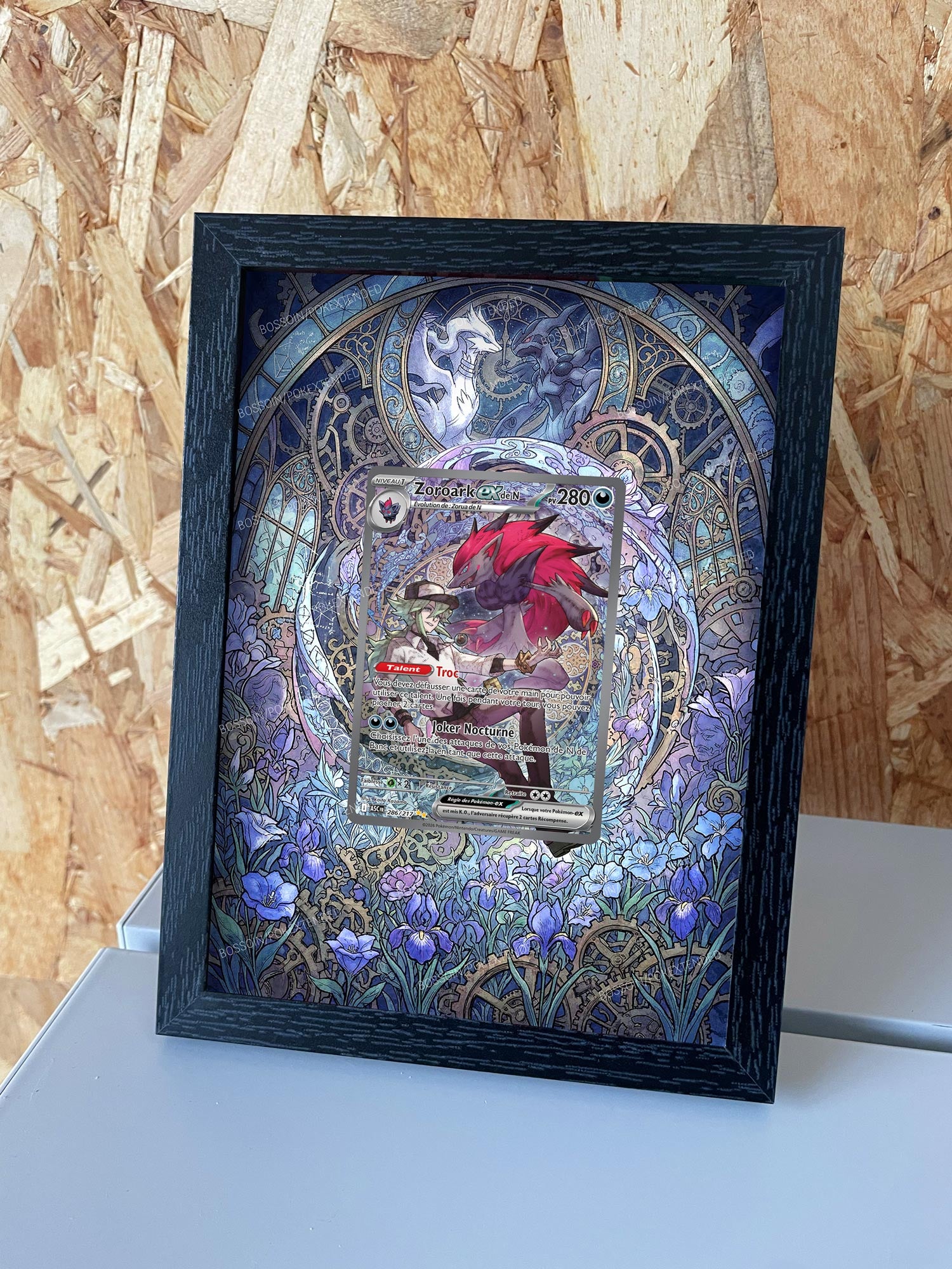Pokemon frame ASC 286 / m2a 242 / N's Zoroark ex / N's Zoroark