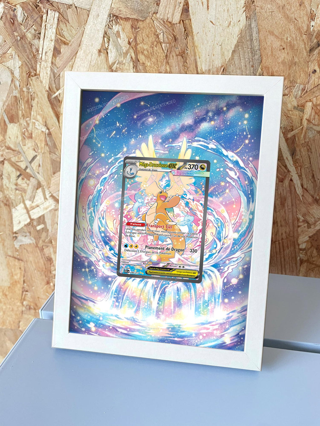 Cadre Pokemon ASC 290 / m2a 246 / Mega Dracolosse / Mega Dragonite