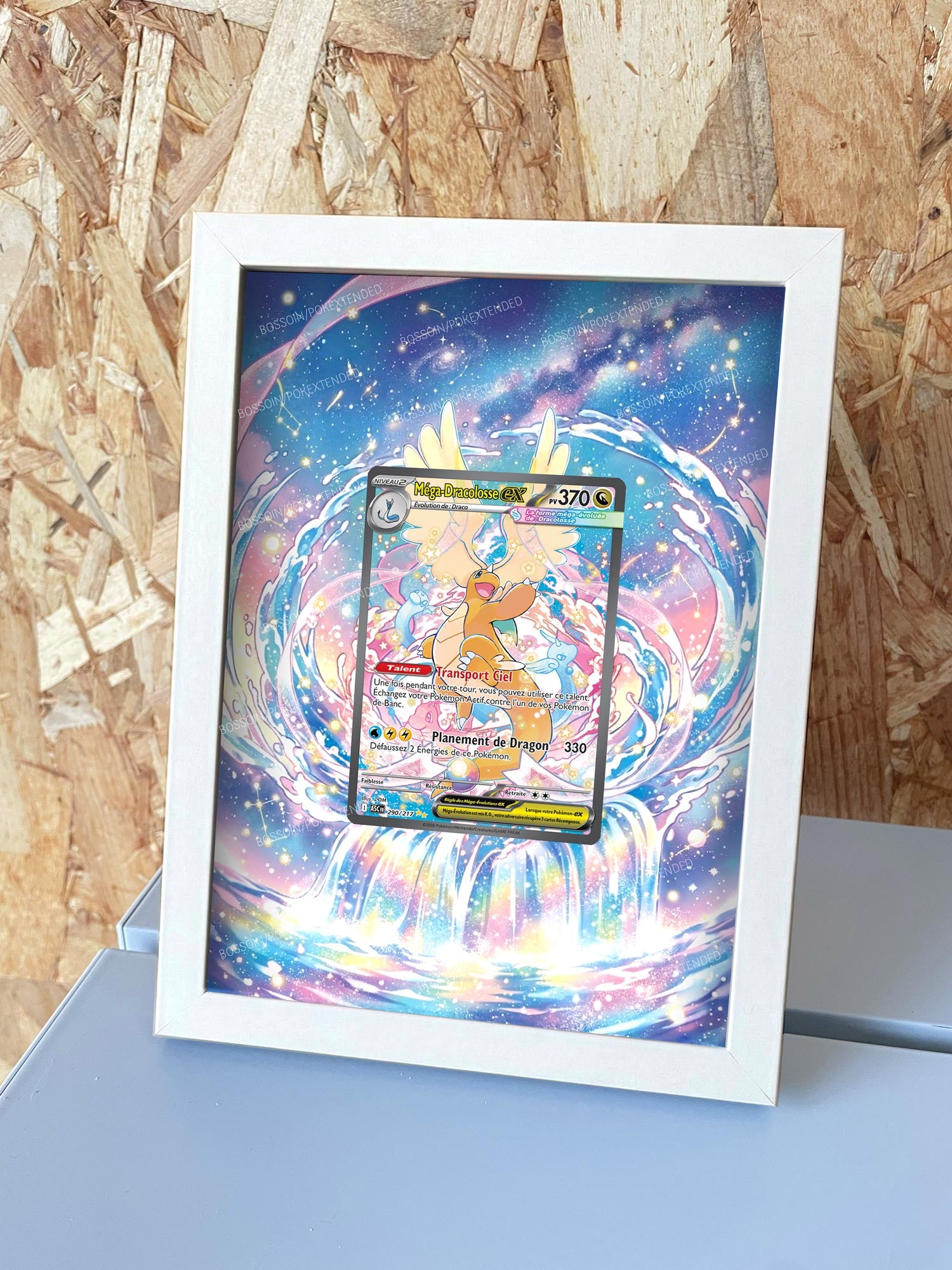 Pokemon Frame ASC 290 / m2a 246 / Mega Dracolosse / Mega Dragonite