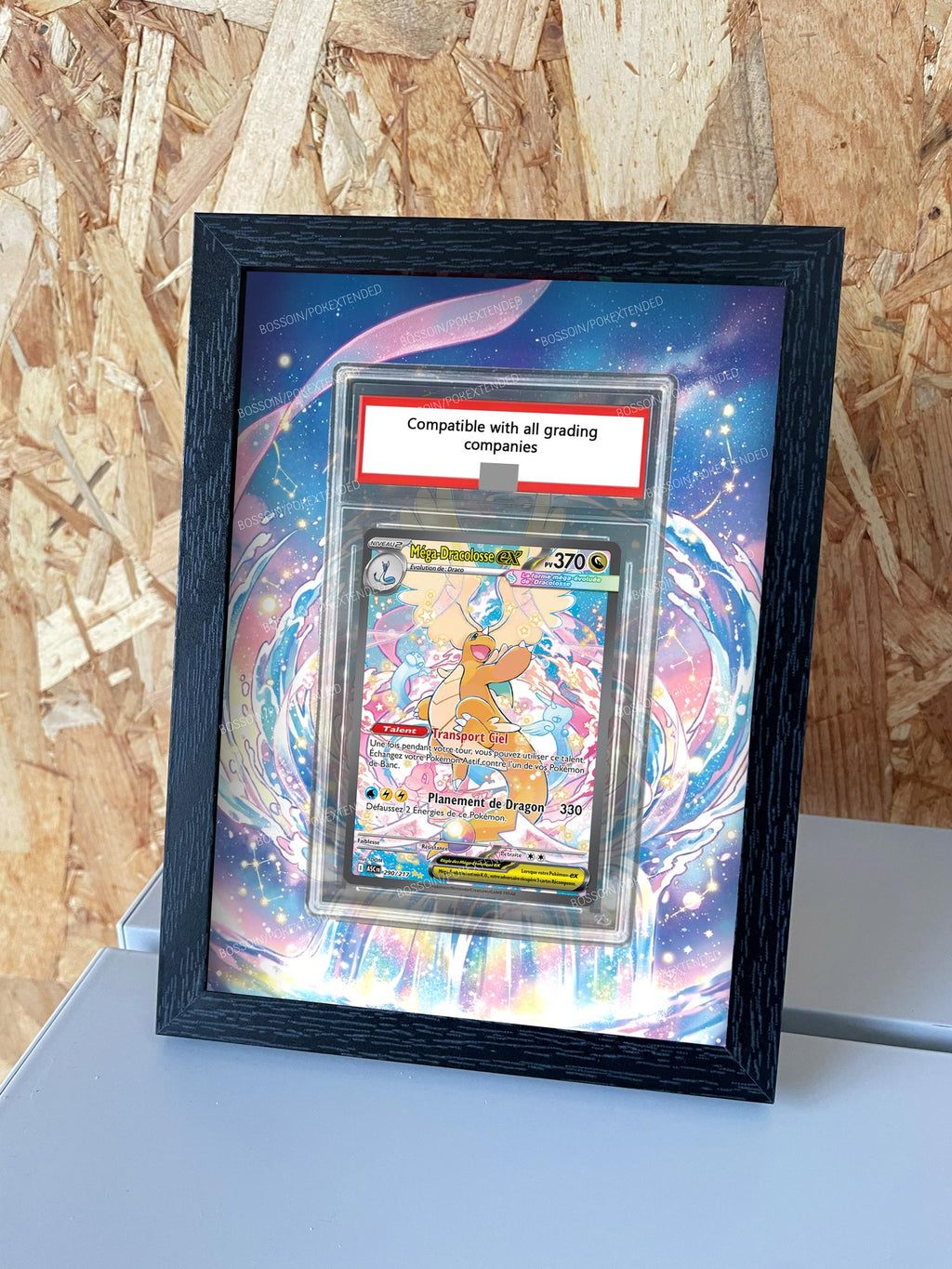 Cadre Pokemon ASC 290 / m2a 246 / Mega Dracolosse / Mega Dragonite
