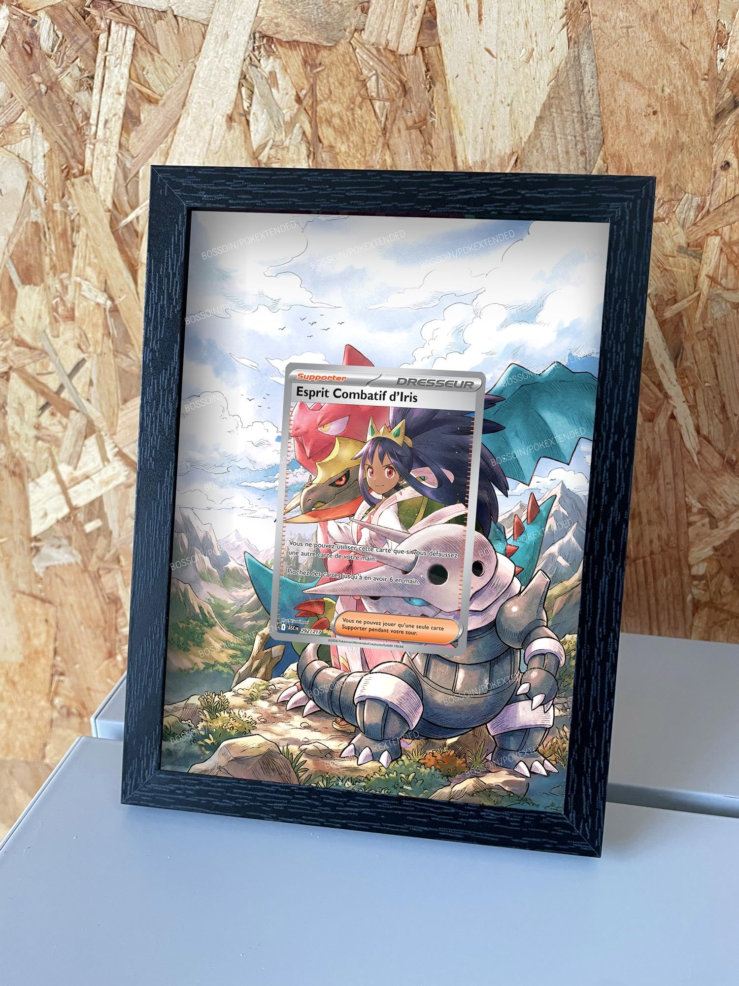 Pokemon Frame ASC 292 / m2a 247 / Iris's Fighting Spirit
