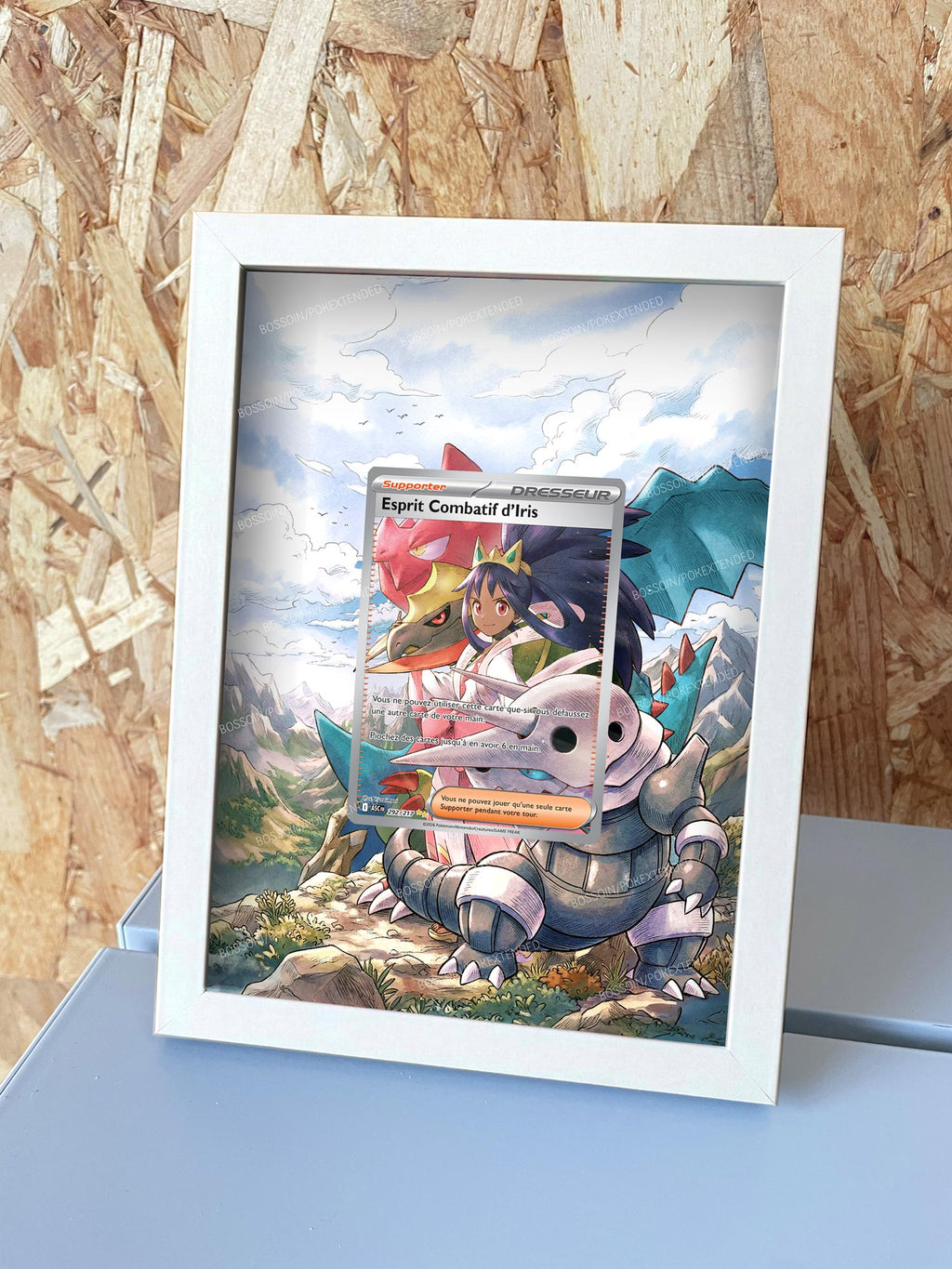 Pokemon Frame ASC 292 / m2a 247 / Iris's Fighting Spirit