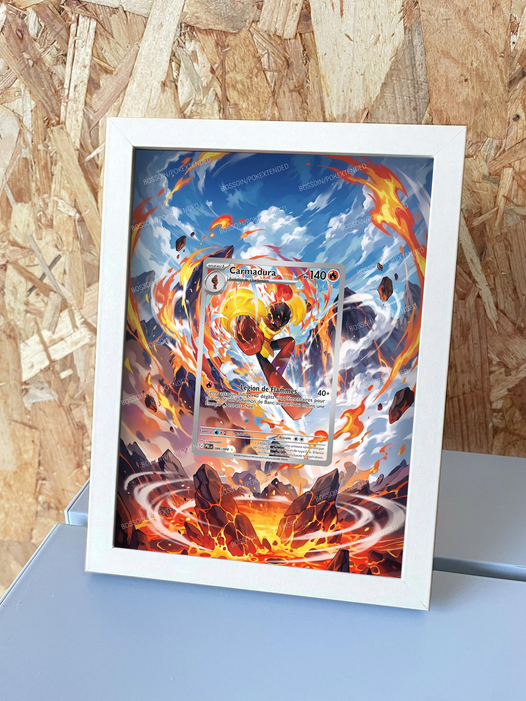 Cadre Pokemon PBL 086 / M5 083 / Carmadura/ Armarouge