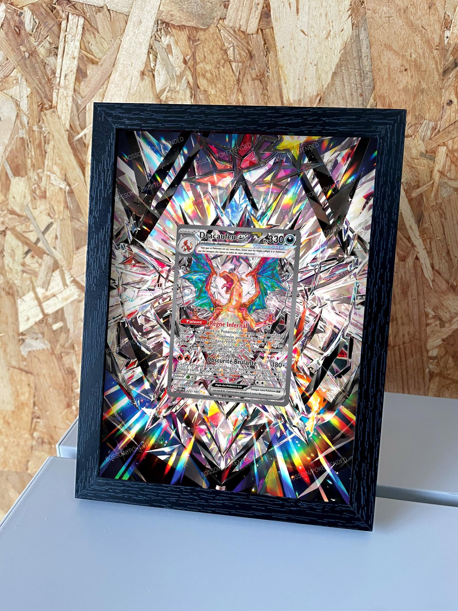 Pokemon Frame OBF 223 / sv3 134 / Dracaufeu ex / Charizard ex