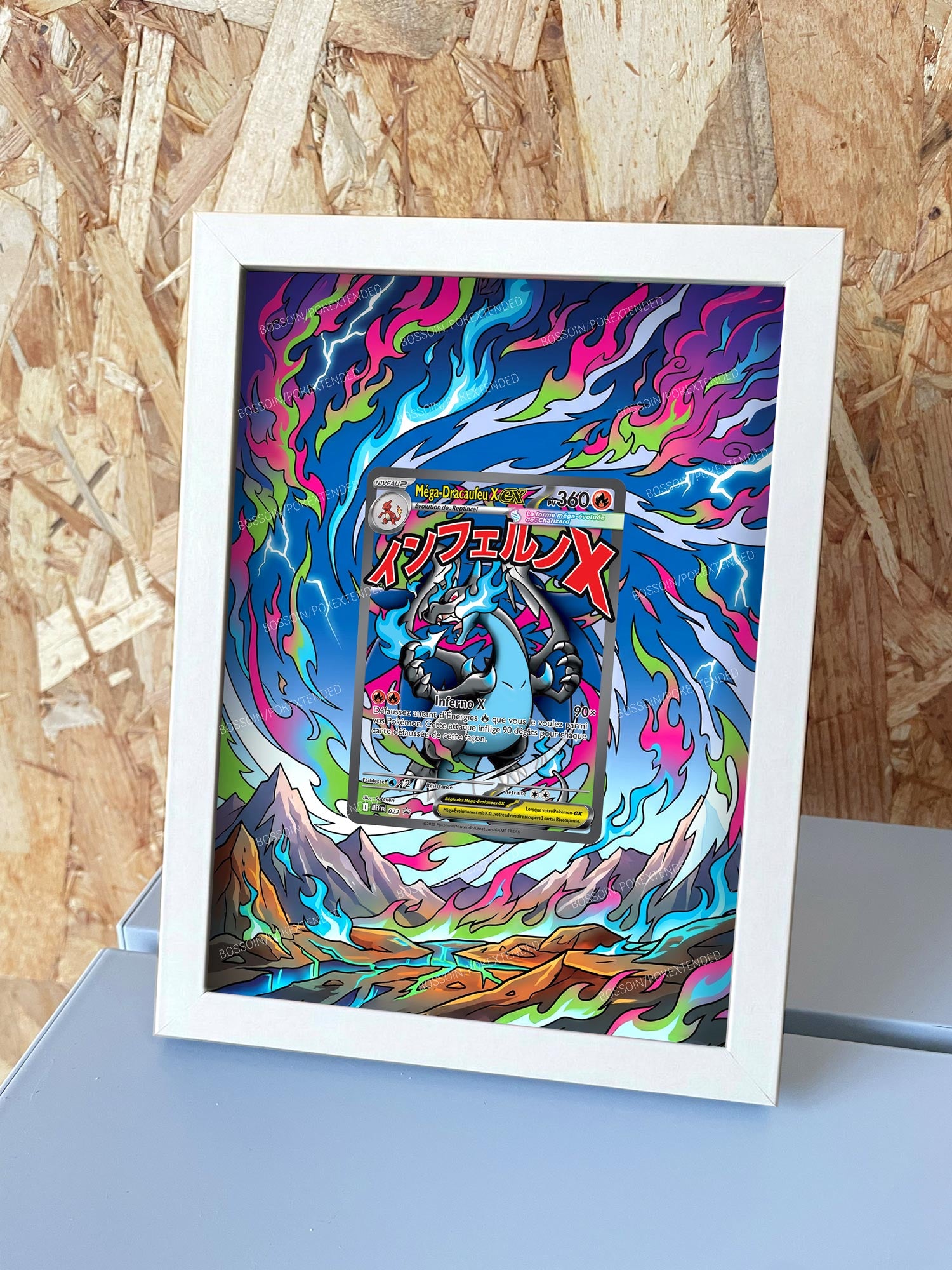 Pokémon Frame MEP 023 / m2a 223 / Charizard Promo UPC / Charizard