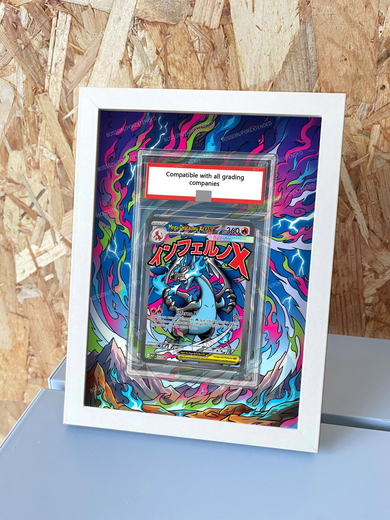 Pokémon Frame MEP 023 / m2a 223 / Charizard Promo UPC / Charizard