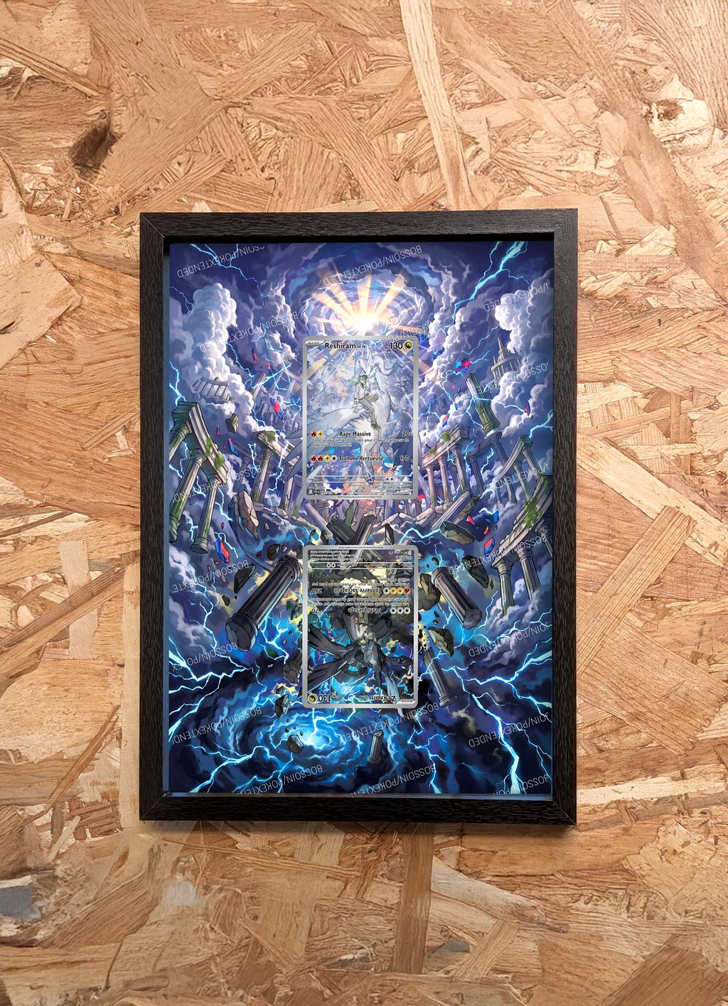 Cadre Pokémon Duo / Zekrom de N / N's Zekrom / MEP 031 / m2a 210 / Reshiram de N / N's Reshiram / JTG 167 / sv9 109