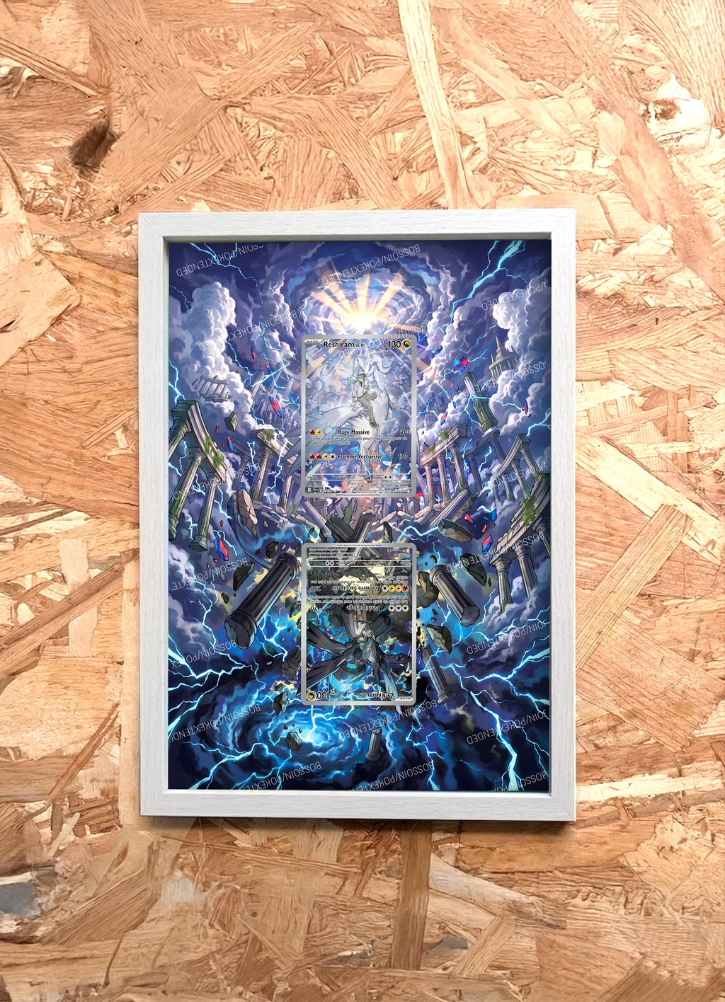 Cadre Pokémon Duo / Zekrom de N / N's Zekrom / MEP 031 / m2a 210 / Reshiram de N / N's Reshiram / JTG 167 / sv9 109