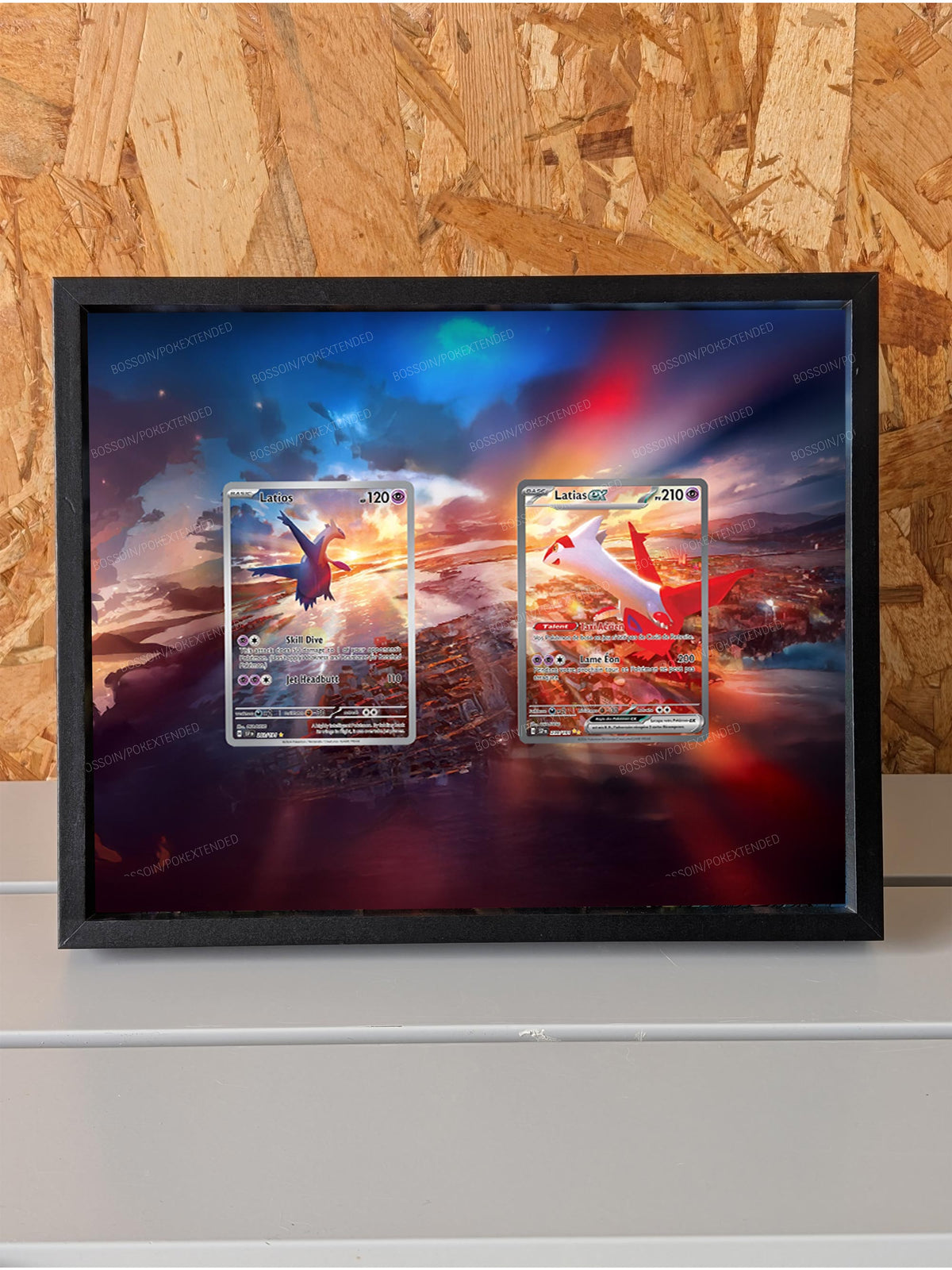 Pokemon Mewtwo GG44 (s12a 221) + Charizard SWSH 262 (s12a 212) Frame / Charizard
