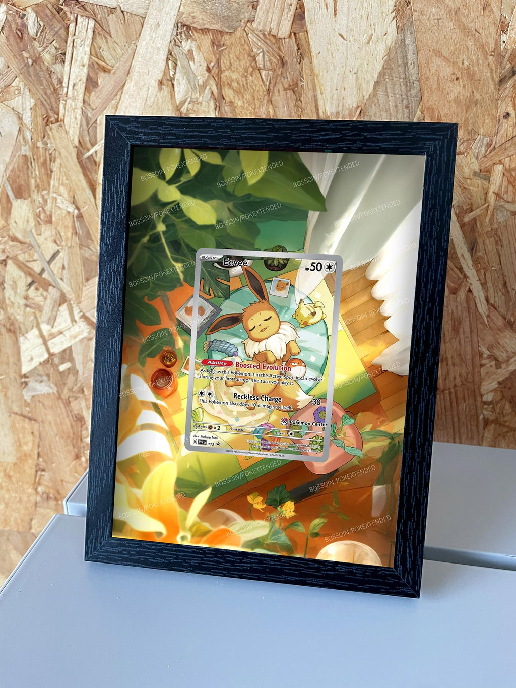 Pokemon Frame / Eevee SVP173 Prismatic Evolutions / Prismatic Evolutio – PokeXtended