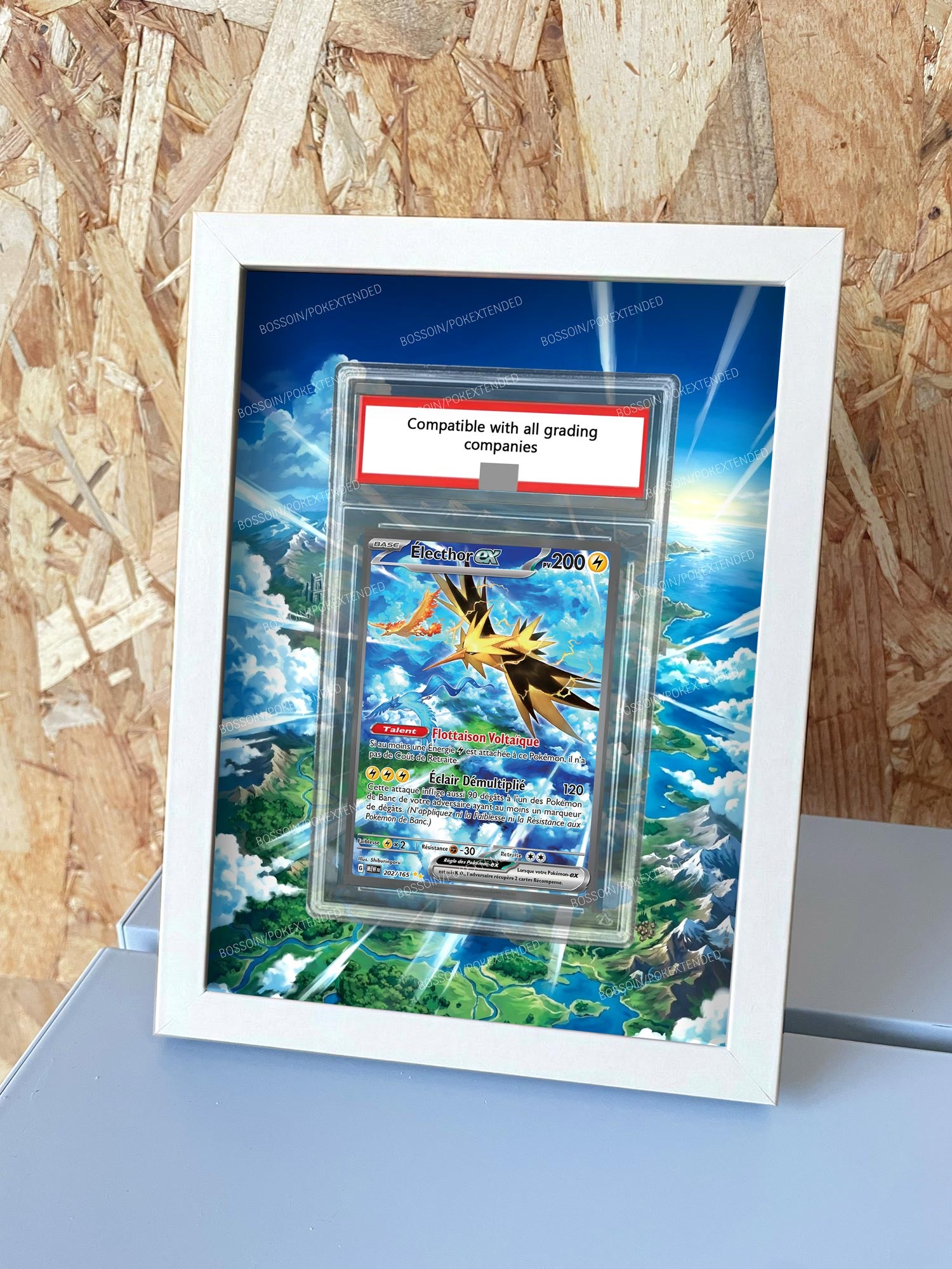 Cadre Pokemon 151 SV2A 204/165 or 202/165 Zapdos Ex / Electhor Ex