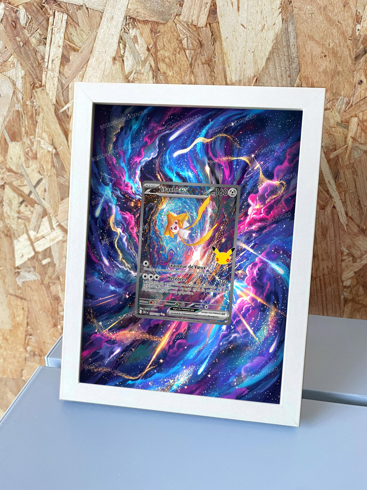 Cadre Pokémon Jirachi (30C 155) / m6a 132