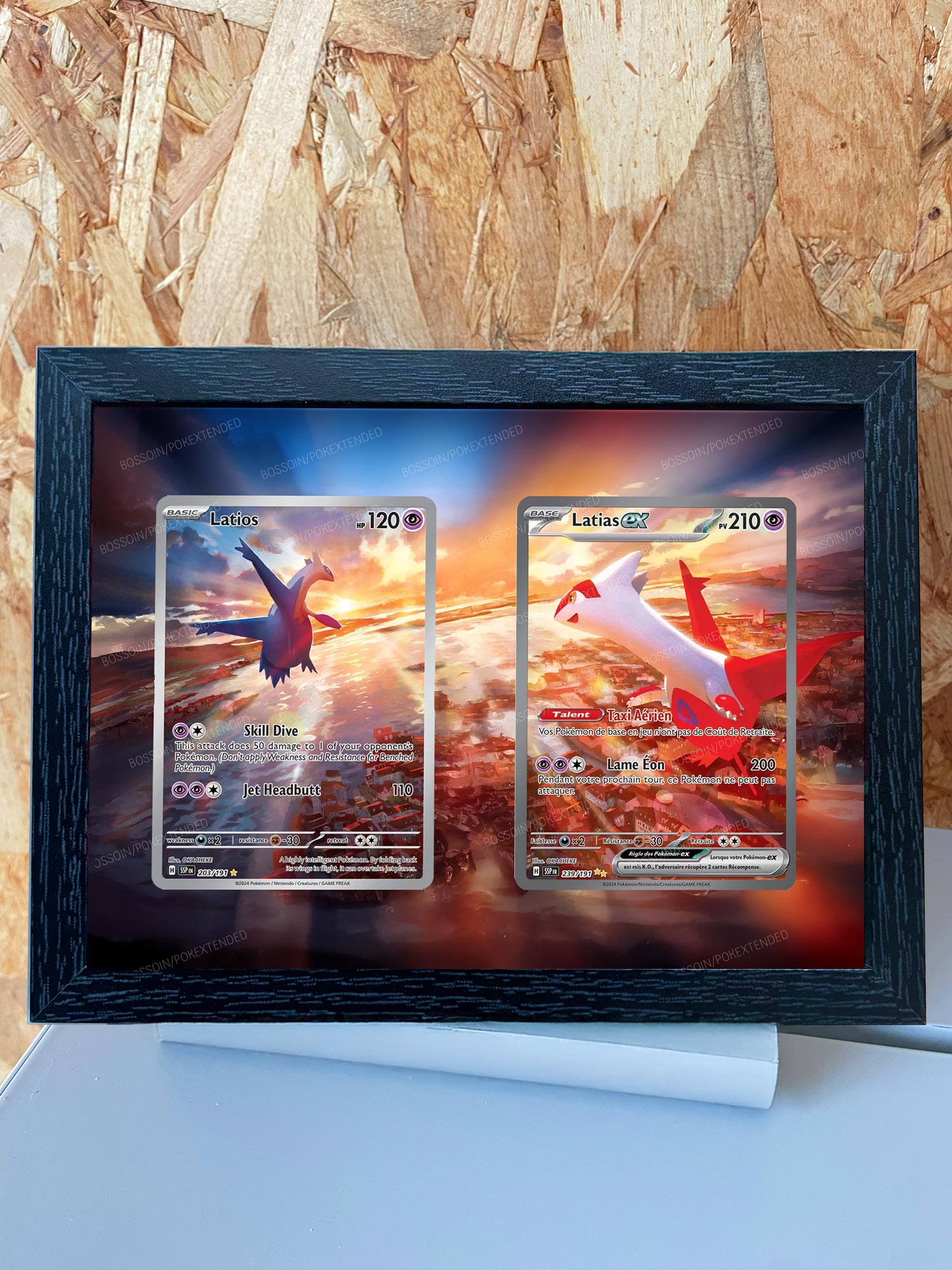 Pokemon Card Frame GEN RC32 / CP3 026 / Nymphali ex / Sylveon ex