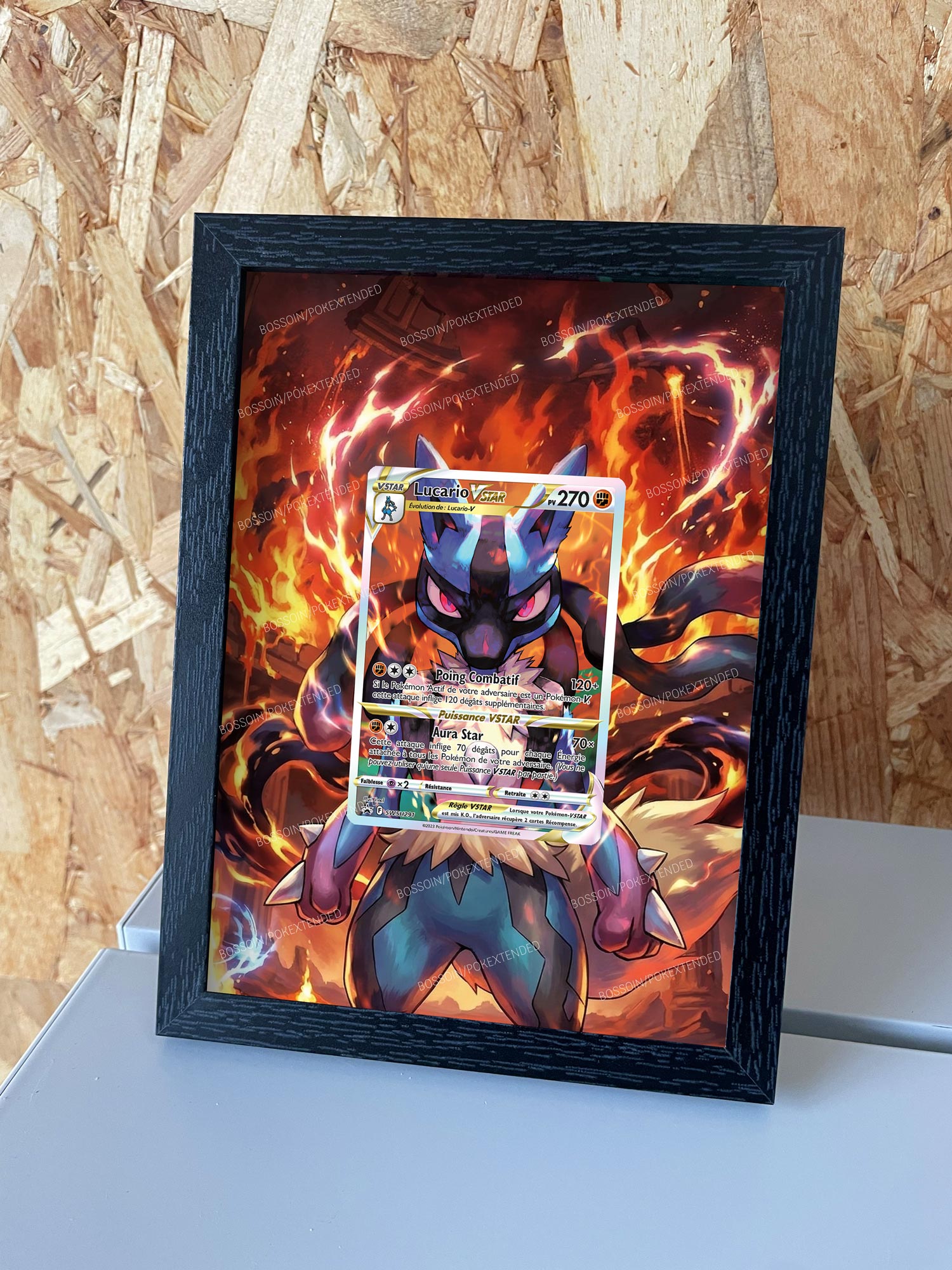 Pokemon Frame SWSH 291 / s12a 226 / Lucario VSTAR