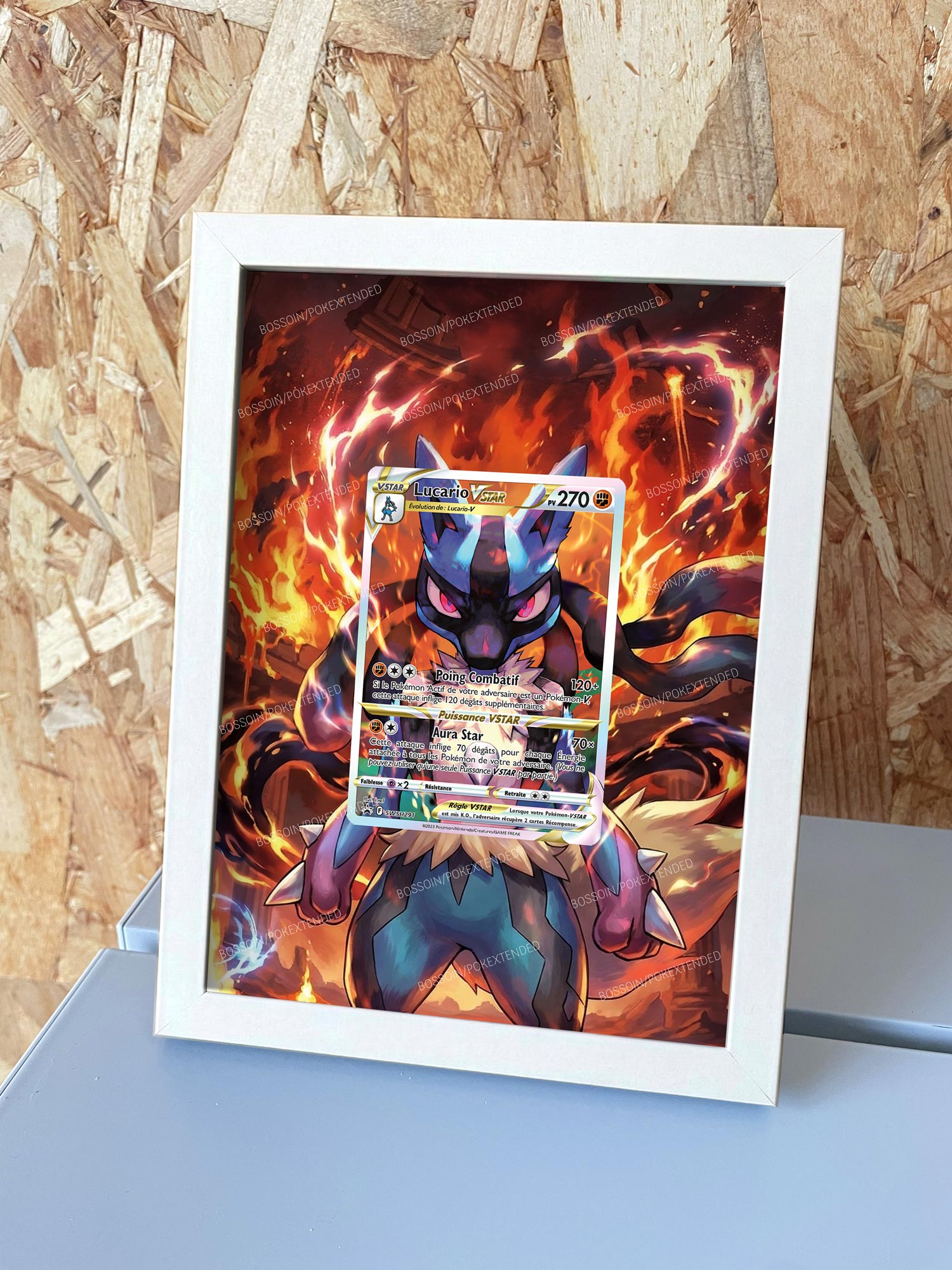 Pokemon Frame SWSH 291 / s12a 226 / Lucario VSTAR