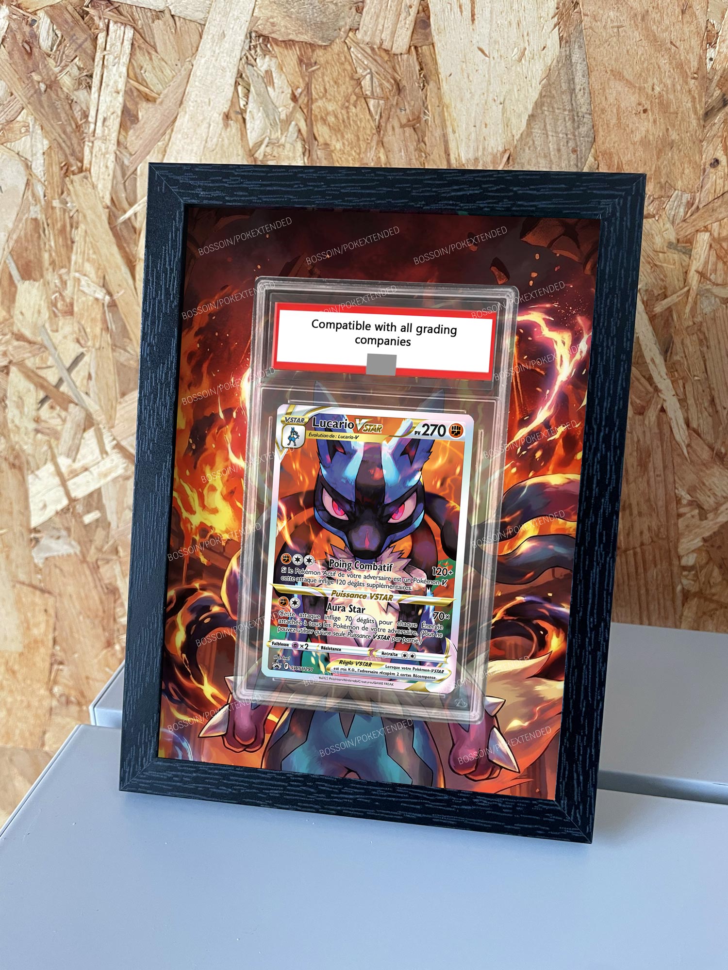 Pokemon Frame SWSH 291 / s12a 226 / Lucario VSTAR