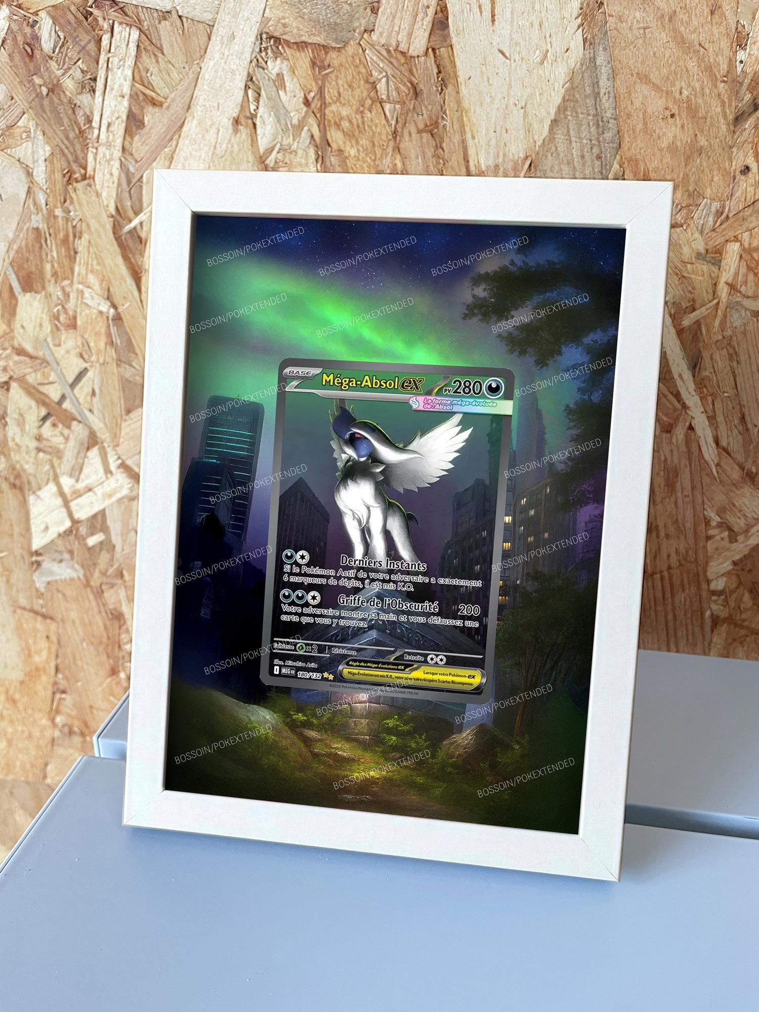 Pokemon Frame MEG 180 / M1L 089 / Mega Evolution / Mega Absol