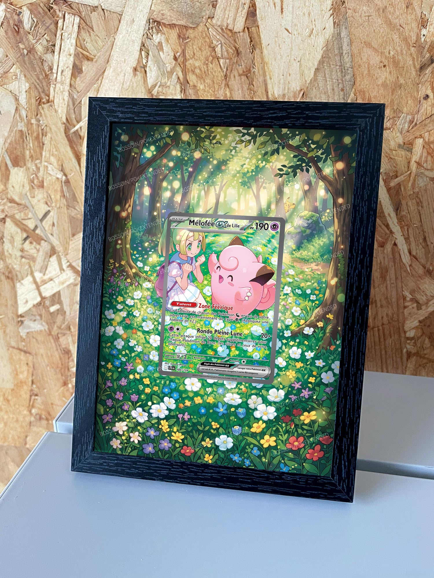 Pokemon Card Frame GEN RC32 / CP3 026 / Nymphali ex / Sylveon ex