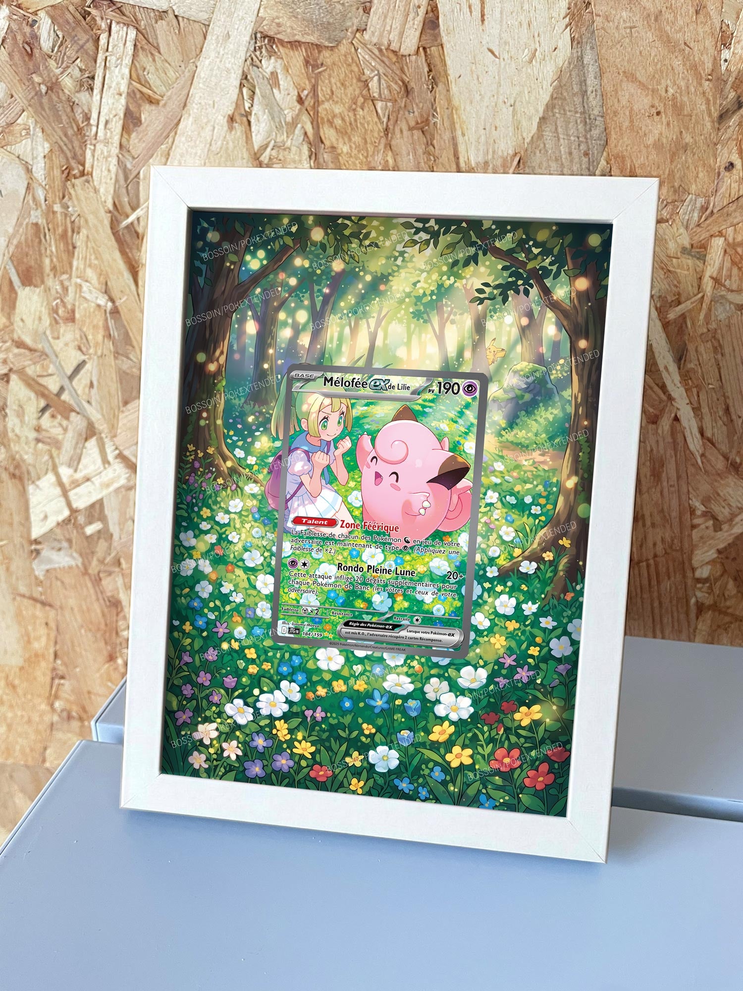 Pokemon Card Frame GEN RC32 / CP3 026 / Nymphali ex / Sylveon ex