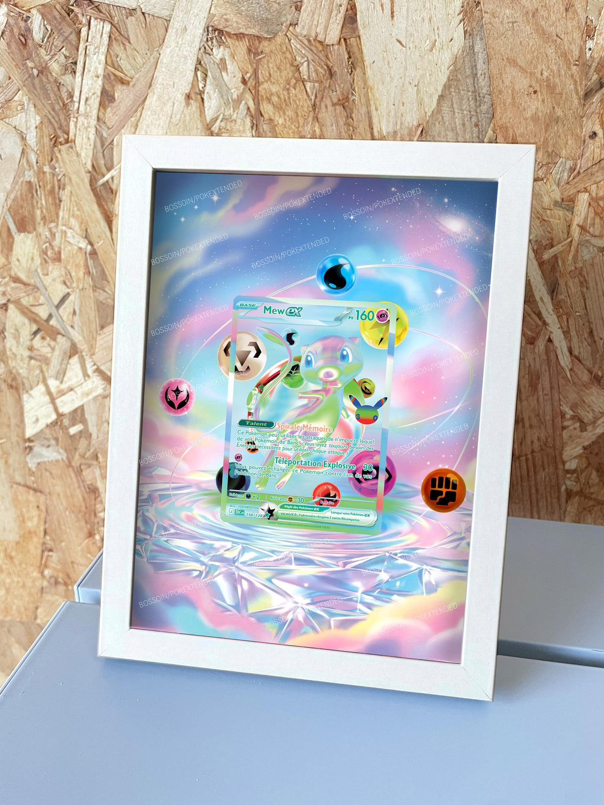 Cadre Pokémon Mew ex FUR (30C 158) / m6a 135