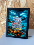 Cadre Pokemon SM191 / Mewtwo et Mew GX