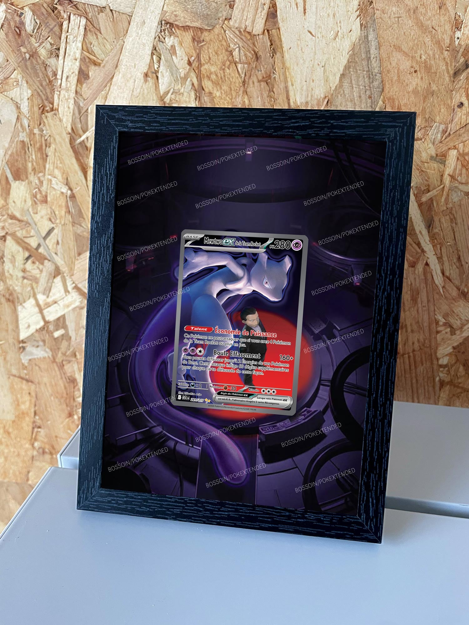 Pokemon frame ASC 286 / m2a 242 / N's Zoroark ex / N's Zoroark
