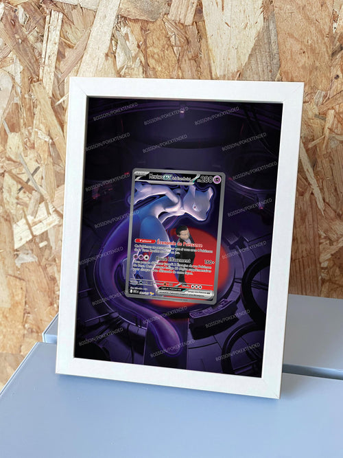Cadre Pokemon  ASC 281 / m2a 237 / Mewtwo ex de la Team Rocket / Team Rocket's Mewtwo ex