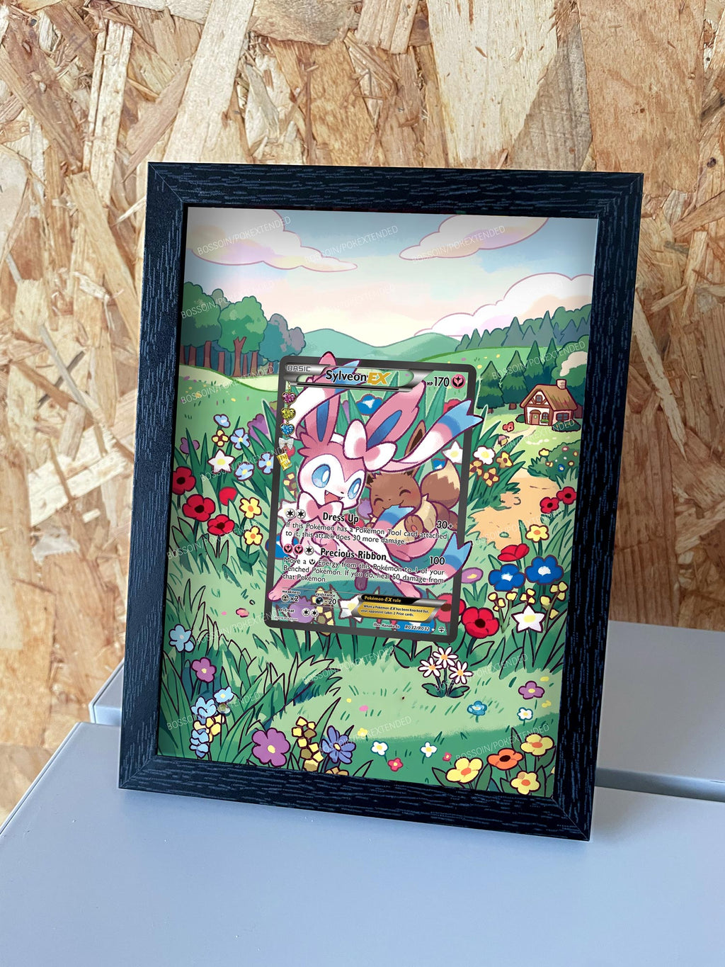 Cadre Pokemon GEN RC32 / CP3 026 / Nymphali ex / Sylveon ex
