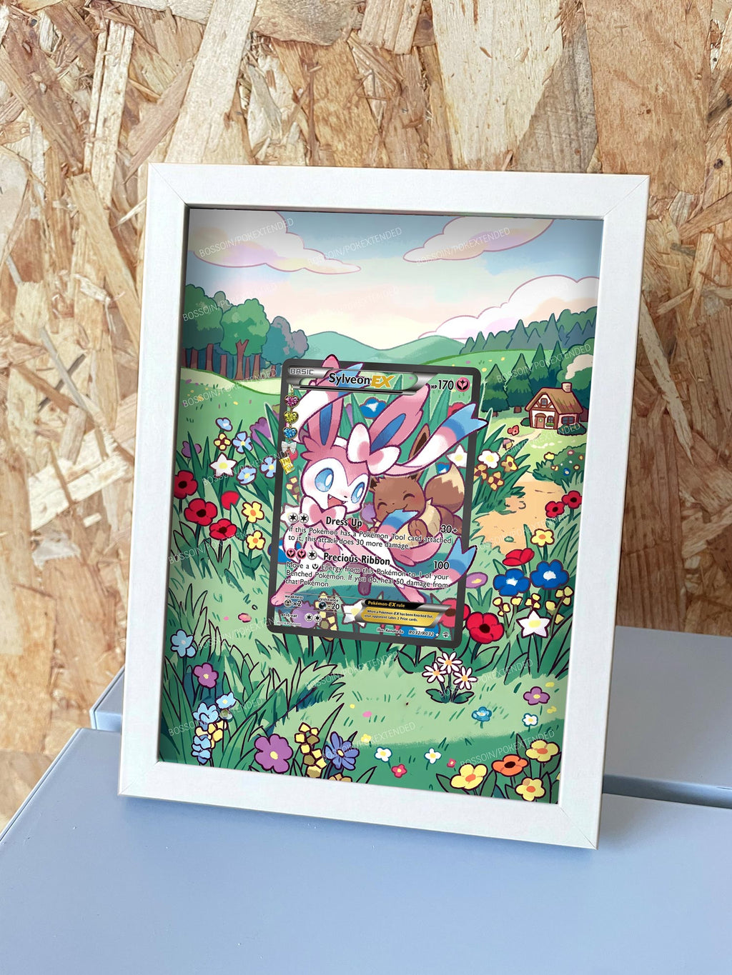 Cadre Pokemon GEN RC32 / CP3 026 / Nymphali ex / Sylveon ex