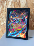 Cadre Pokemon PFL 013 / m2 013 / Mega Dracaufeu X ex / Mega Charizard X ex