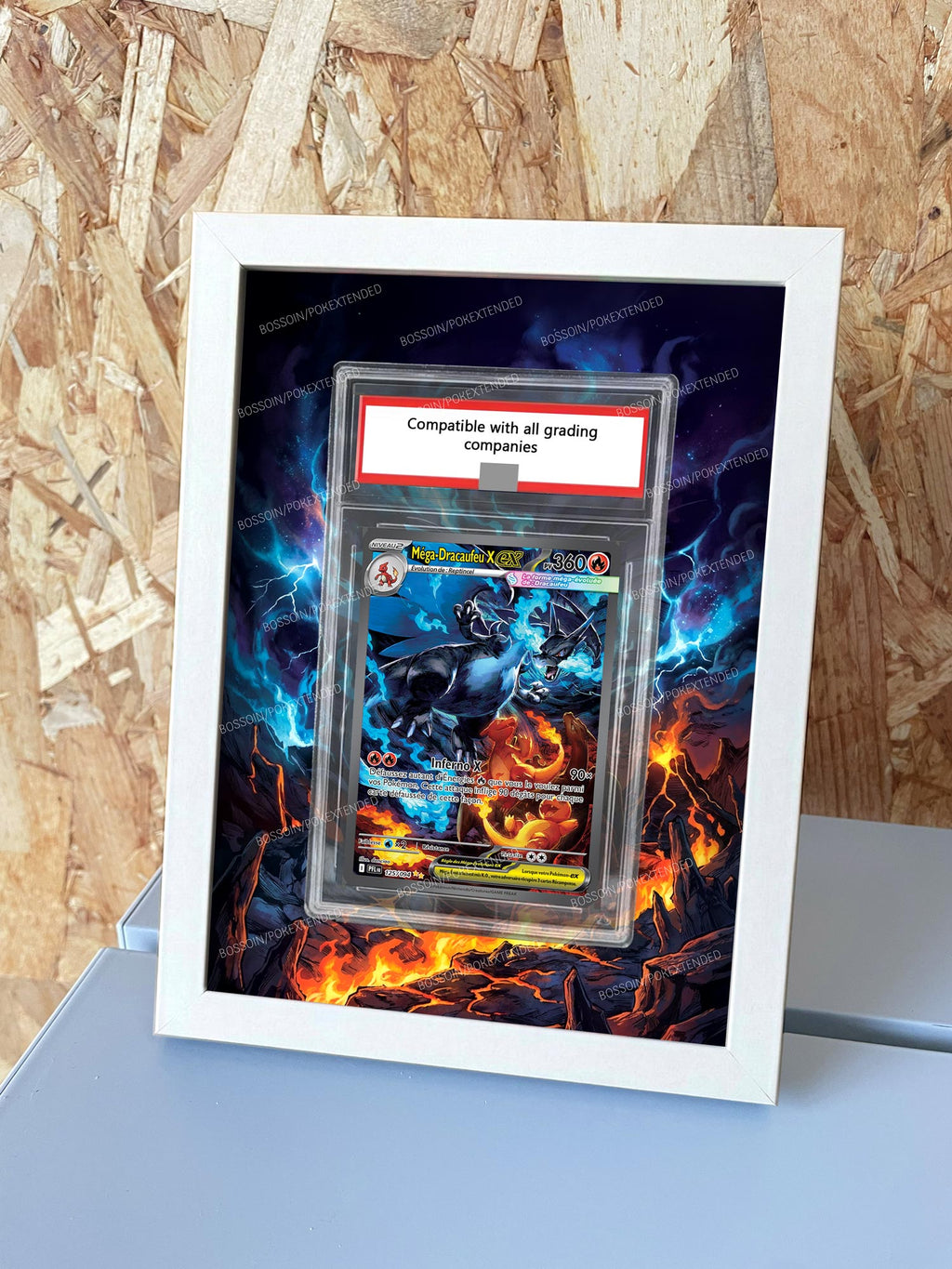 Pokemon Frame PFL 125 / m2 110 / Mega Dracaufeu X ex / Mega Charizard X ex