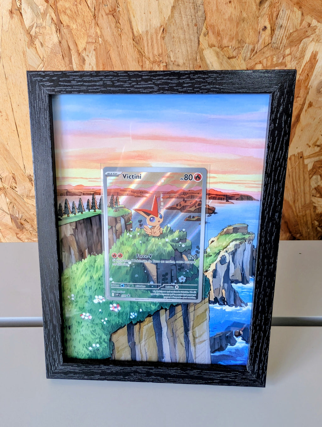 Pokémon Frame TEF 051 / 30 years / Pikachu + Card included [EN]