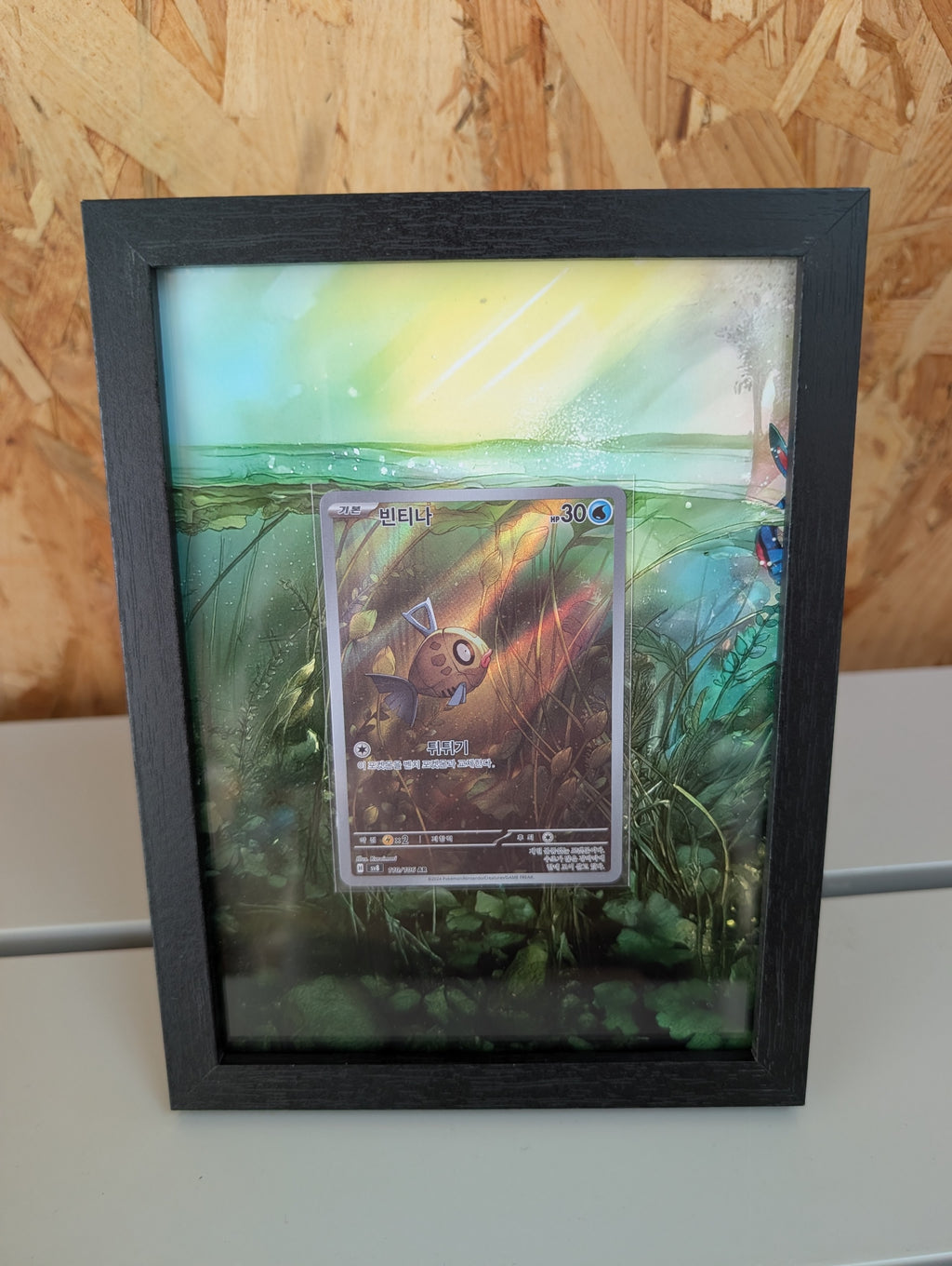 Pokemon Frame JTG 167 / sv9 109 / N's Reshiram + Card included [KR]