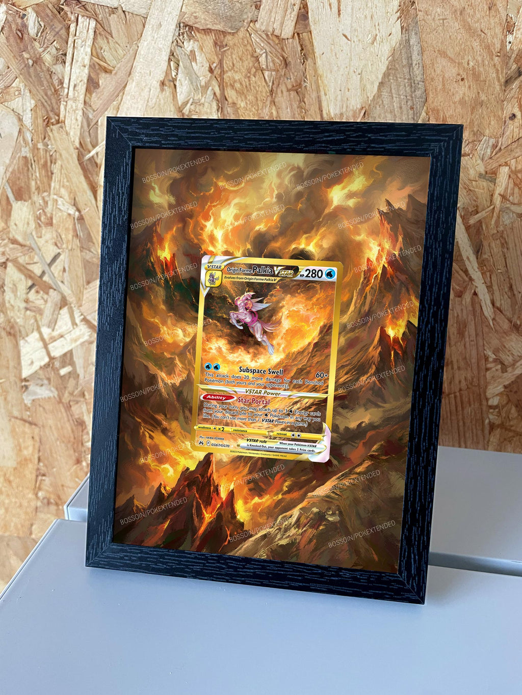 Cadre Pokemon CRZ GG67 / s12a 259 / Palkia Originel / Origin Forme Palkia VSTAR