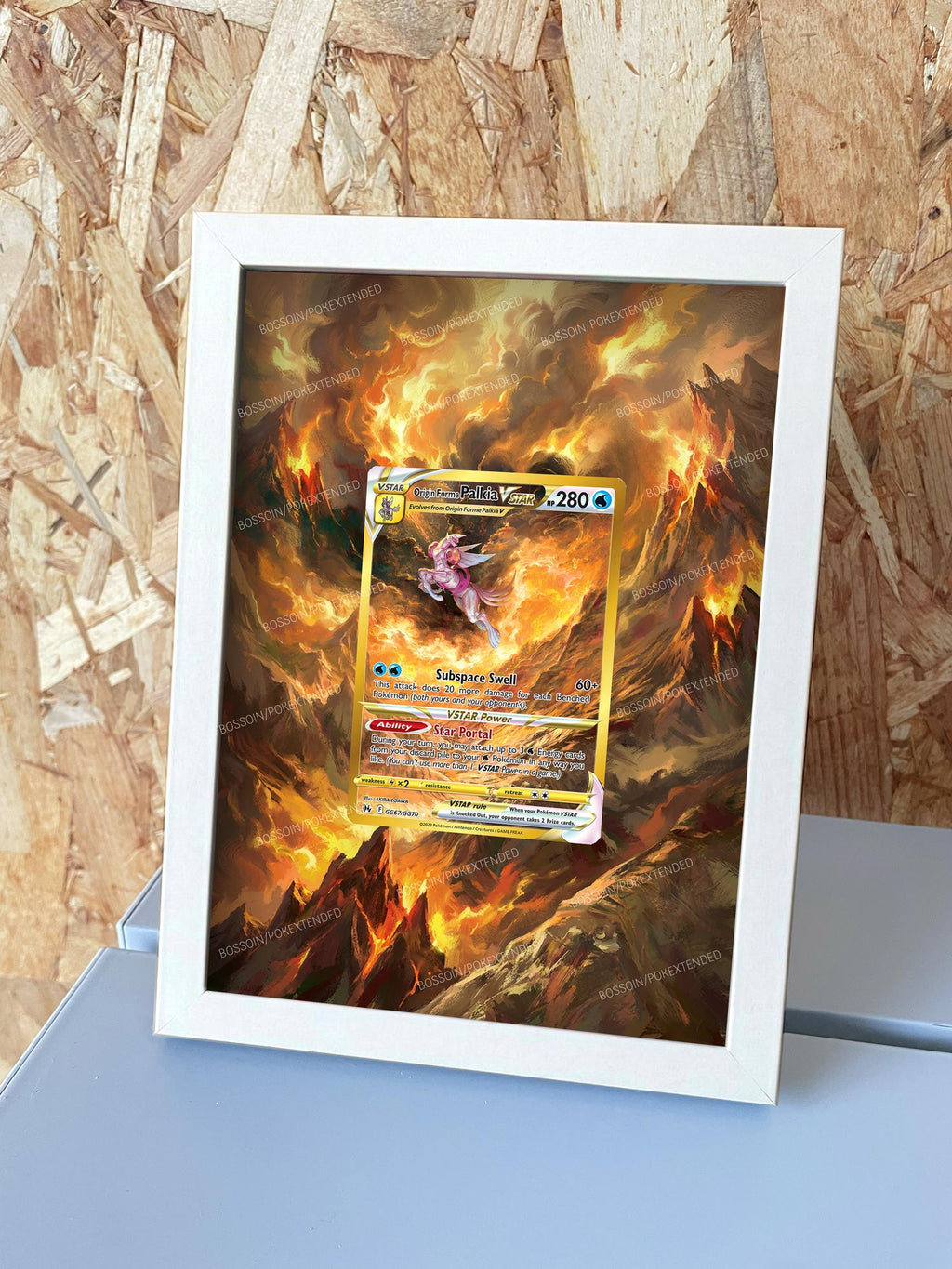 Cadre Pokemon CRZ GG67 / s12a 259 / Palkia Originel / Origin Forme Palkia VSTAR