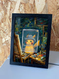 Cadre Pokemon SVP 085 / Pikachu with Gey Felt Hat / Van Gogh