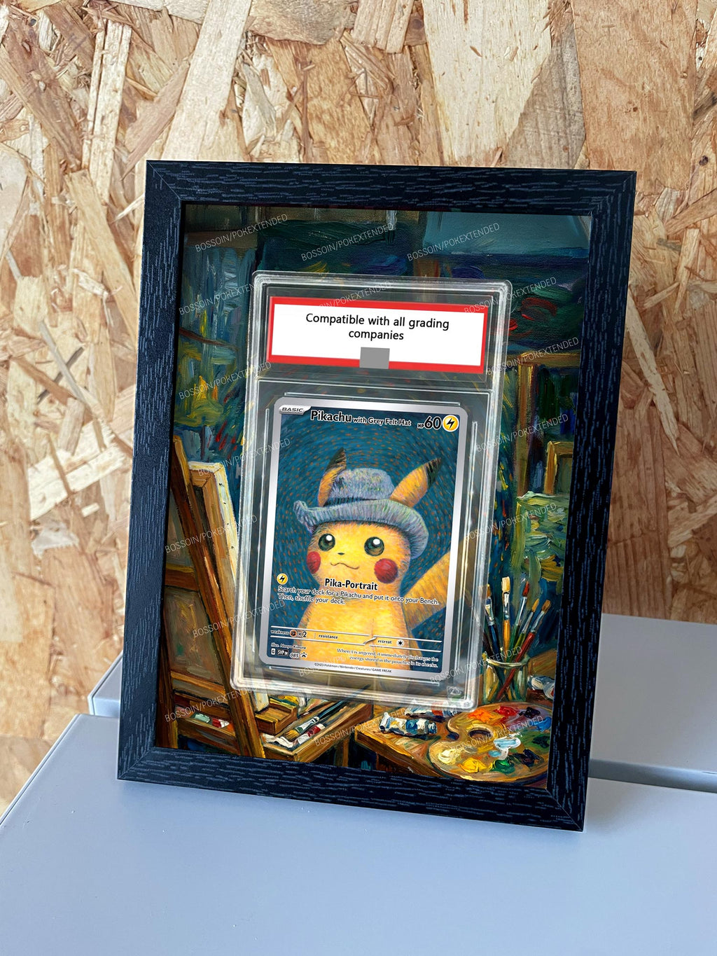 Cadre Pokemon SVP 085 / Pikachu with Gey Felt Hat / Van Gogh