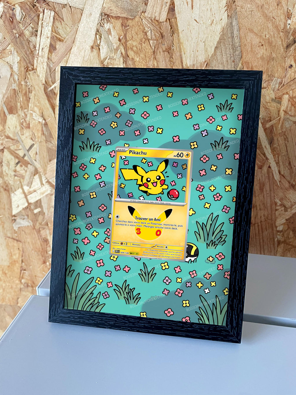 Cadre Pokémon Pikachu 029 30ans anniversaire (07/30)