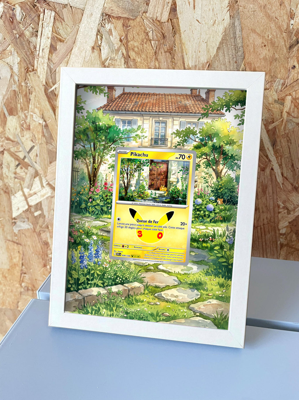 Cadre Pokémon Pikachu 039 30ans anniversaire (17/30)