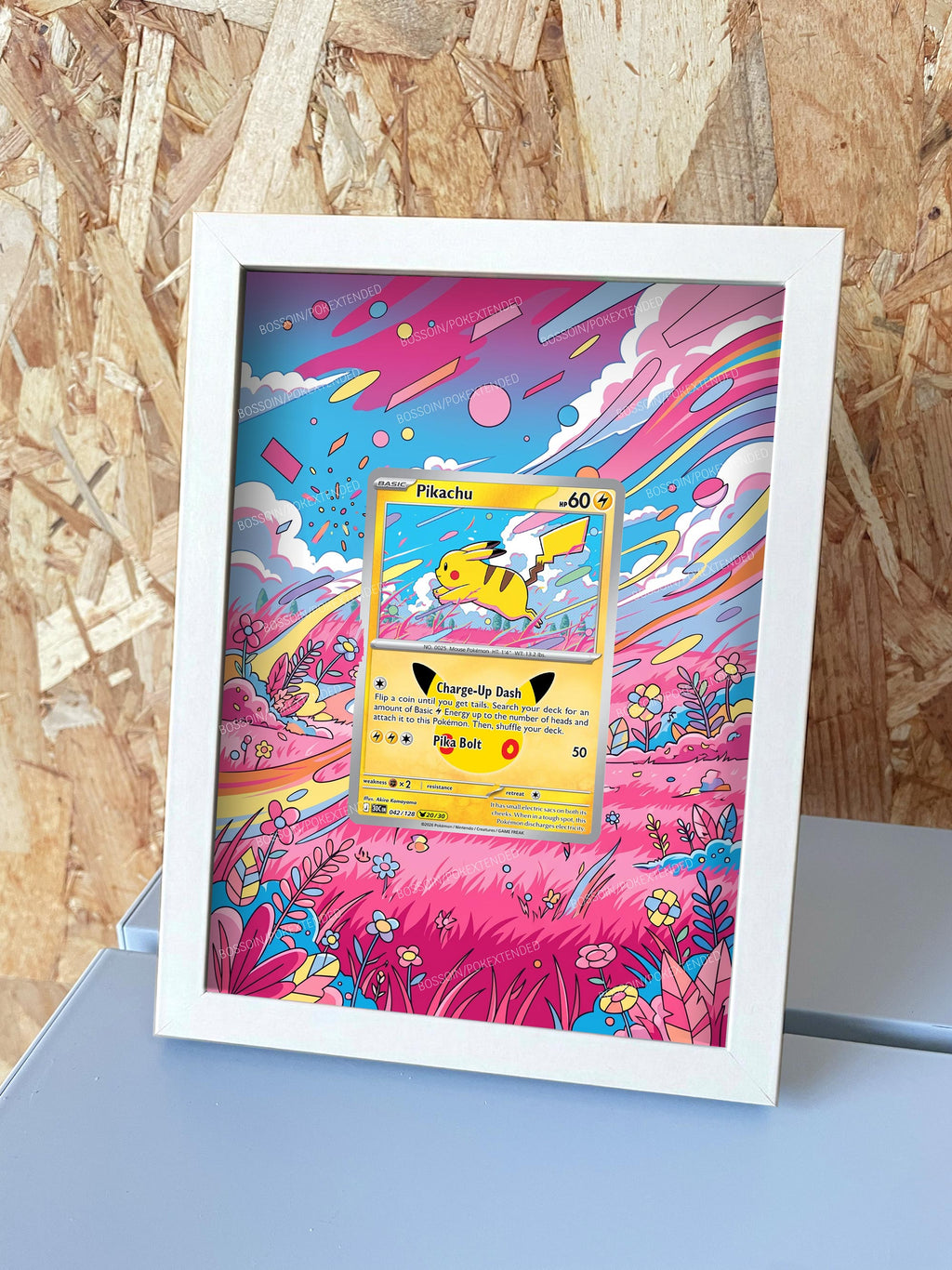 Cadre Pokémon Pikachu 042 30ans anniversaire (20/30)