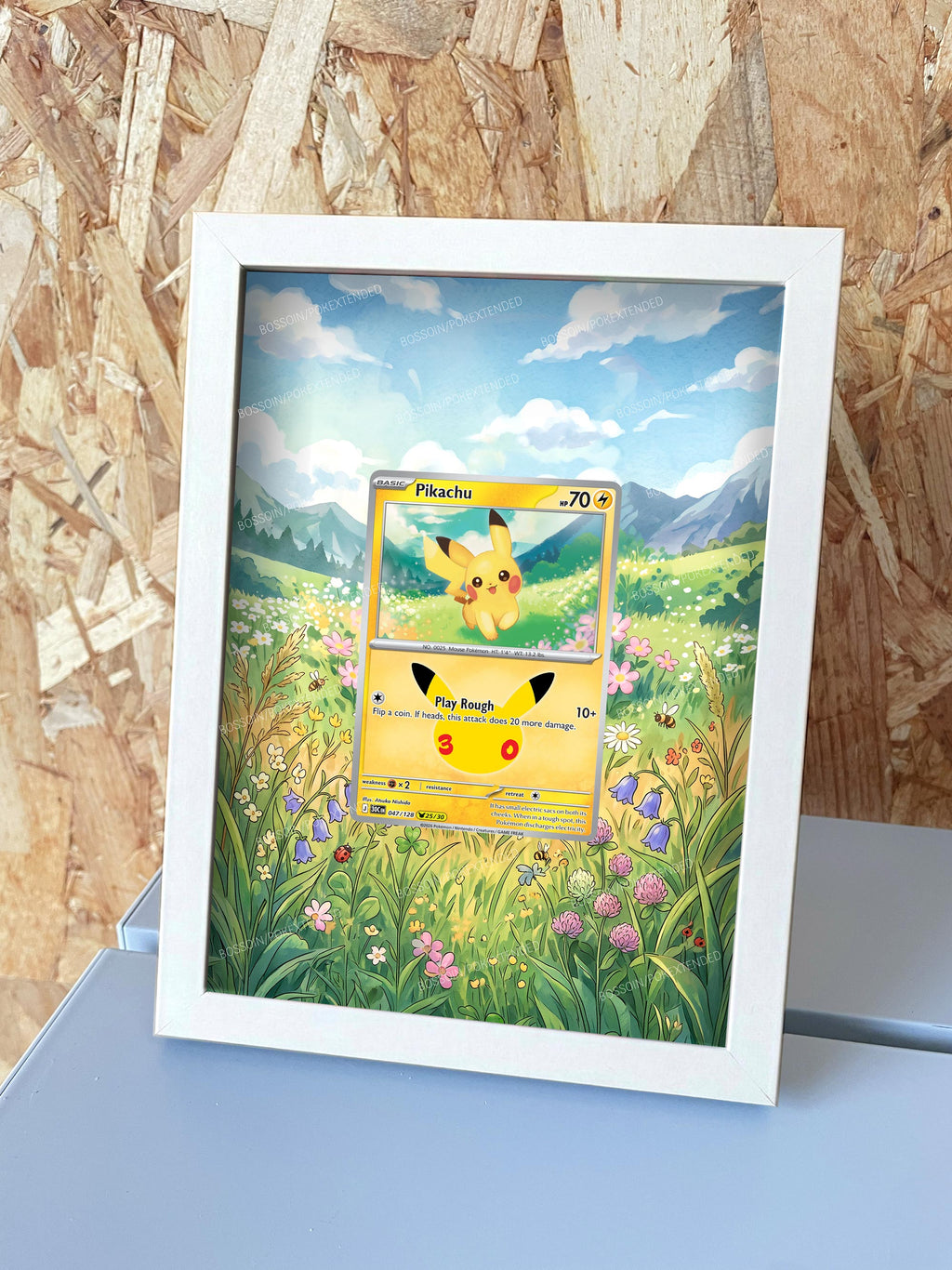 Cadre Pokémon Pikachu 047 30ans anniversaire (25/30)