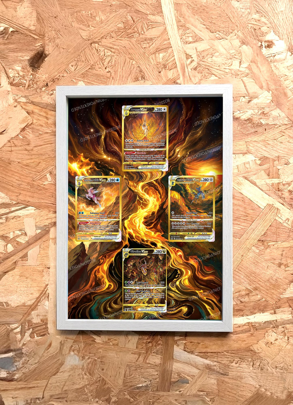 Quatuor Légendaire – Dialga, Palkia, Arceus, GIratina / GG67, GG68, GG69, GG70