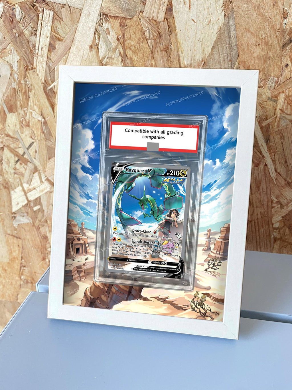 Cadre Pokemon EVS 194 / s7R 076 / Rayquaza V