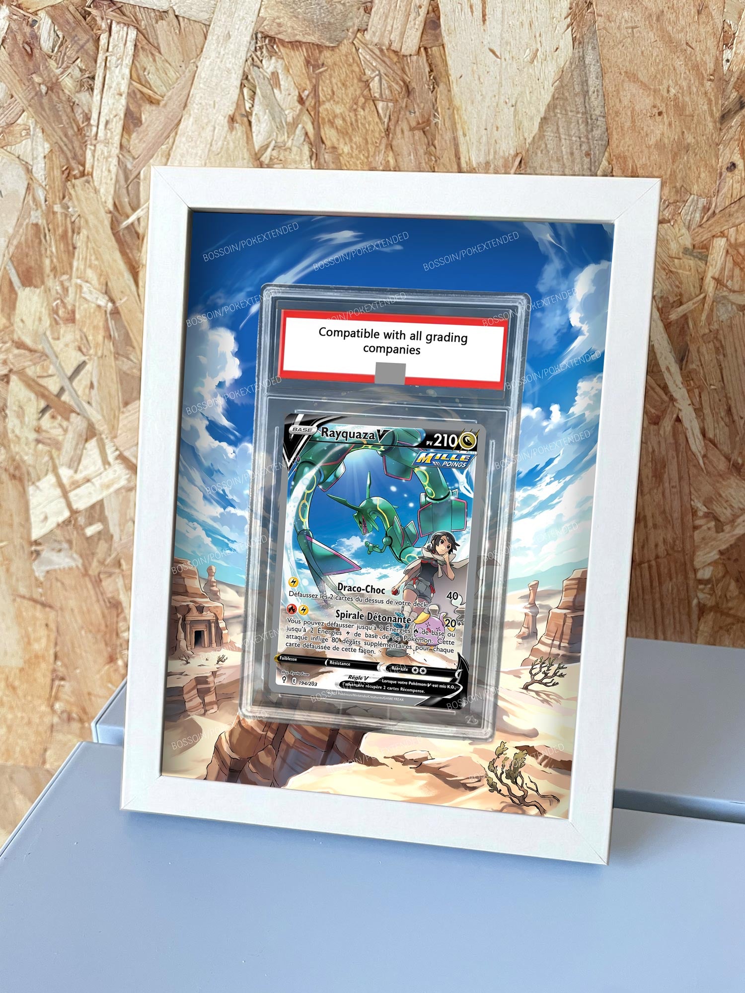 Pokémon Frame EVS 194 / s7R 076 / Rayquaza V