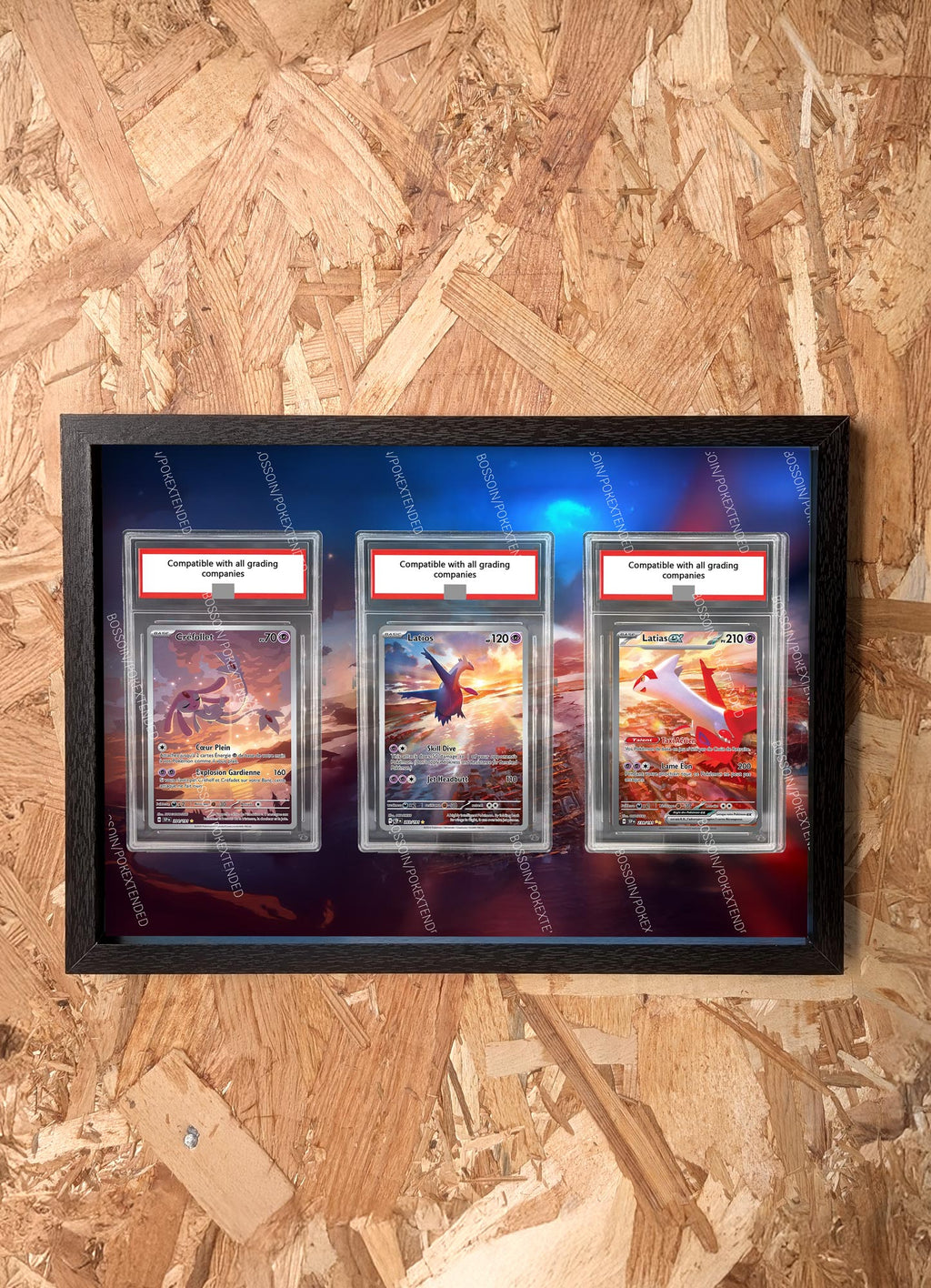 Cadre Pokemon Trio Latios SSP 203 Latias 239 Crefollet 204 / Mesprit