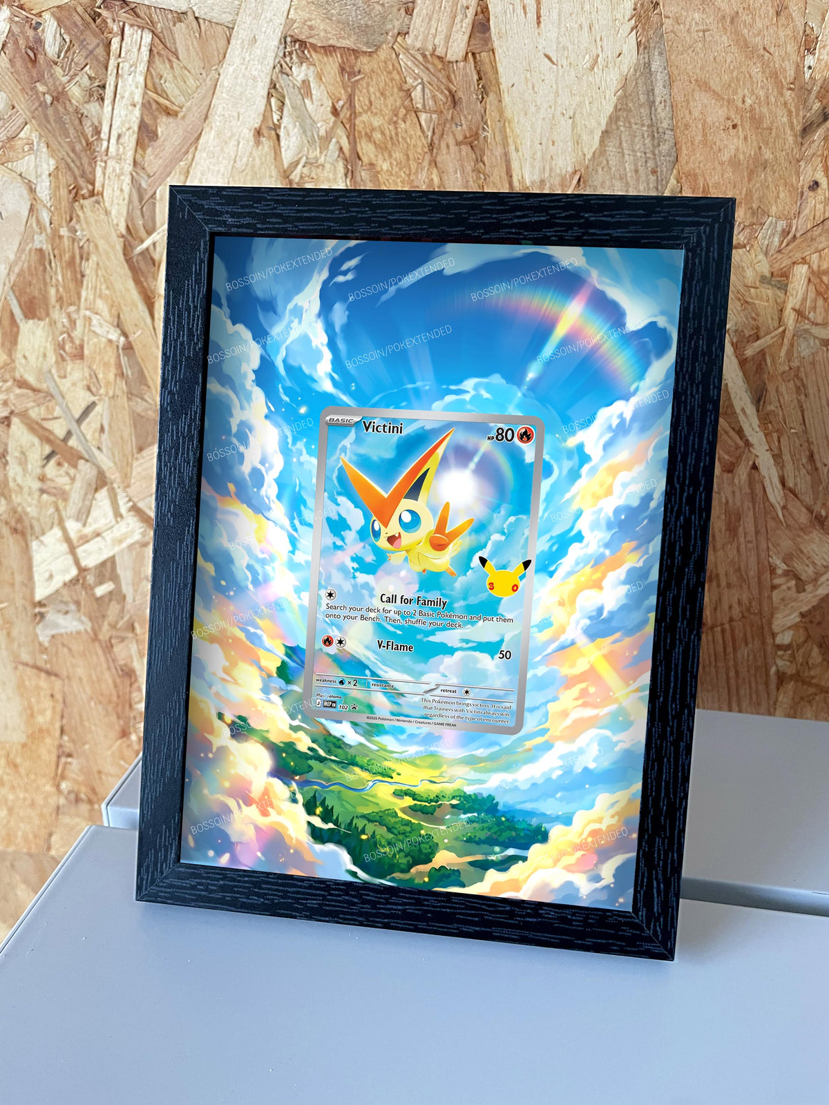 Cadre Pokémon Victini MEP 102