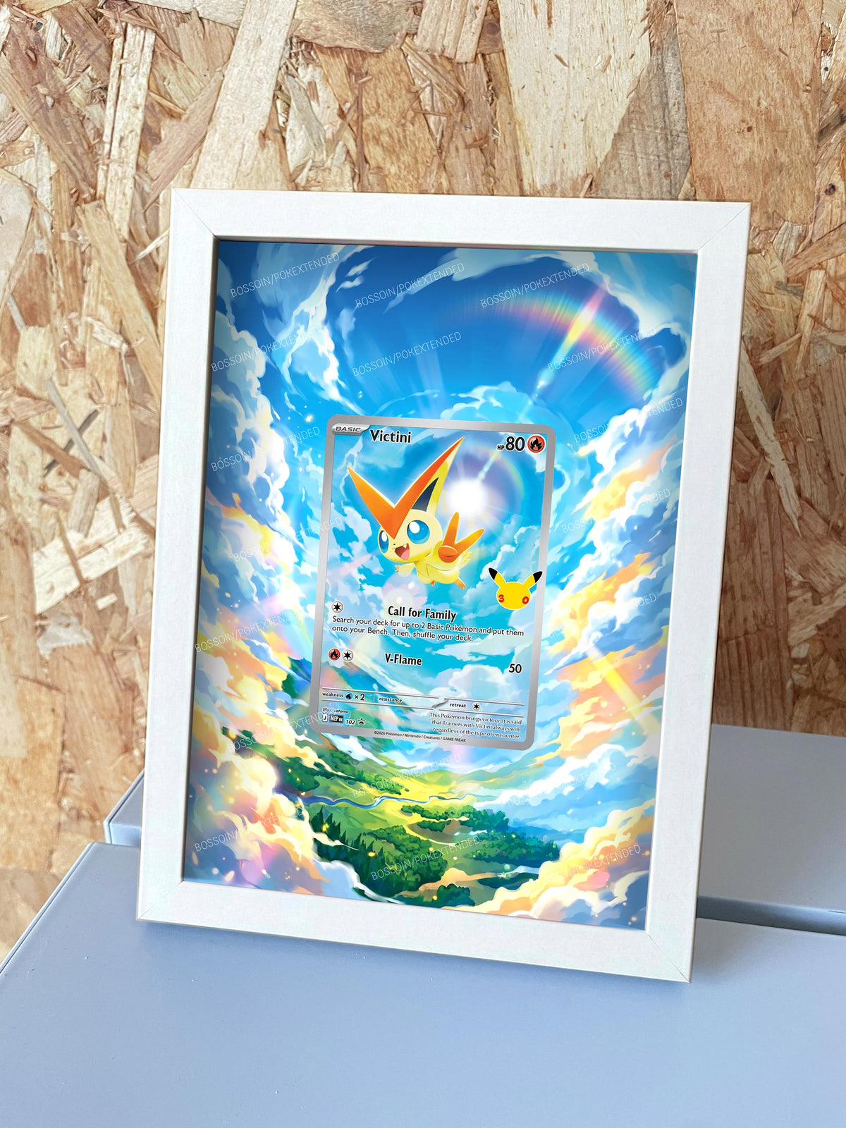 Cadre Pokémon Victini MEP 102