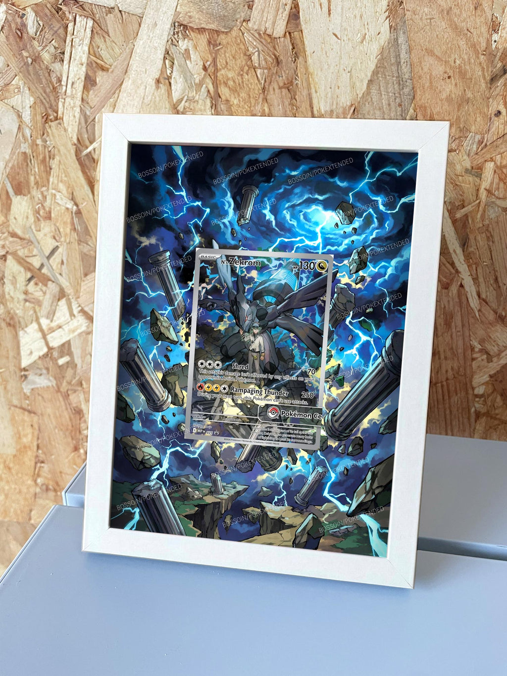 Pokemon Frame MEP 031 / m2a 210 / N's Zekrom Promo / N's Zekrom