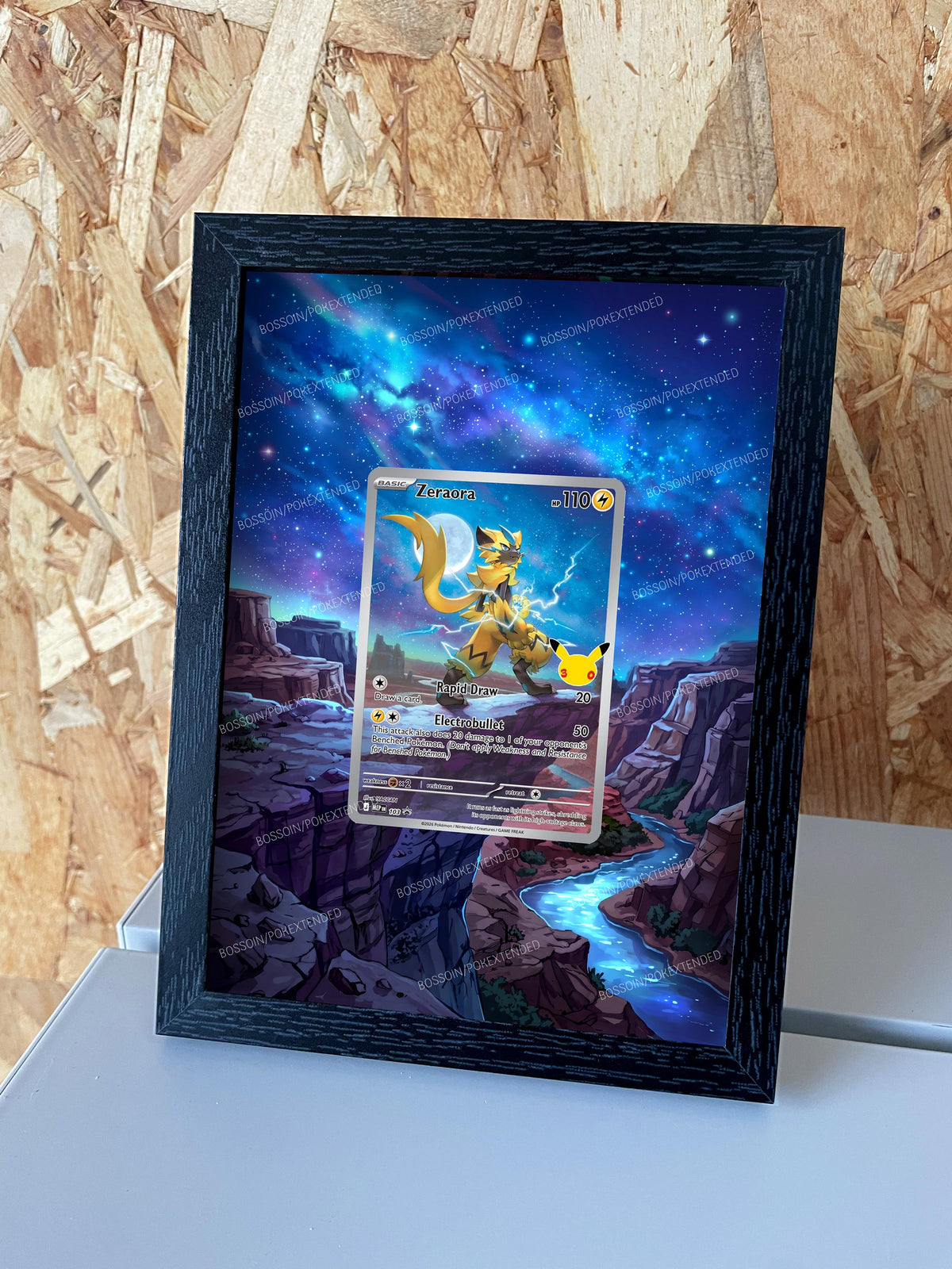 Cadre Pokémon Zeraora MEP 103